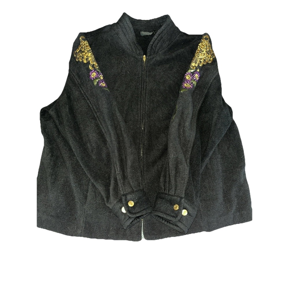 Bob Mackie Wearable Art Jacket 2XL